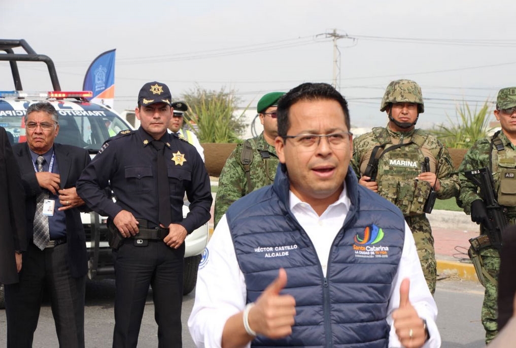 Inicia Santa Catarina operativo de seguridad