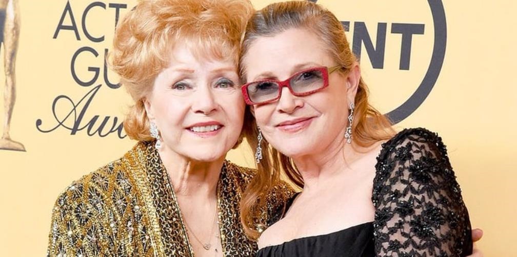 Dan último adiós a Carrie Fisher y Debbie Reynolds