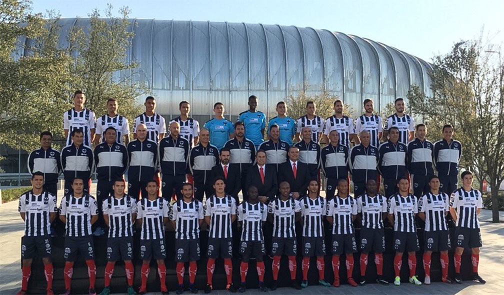 Rayados posan para foto oficial del Clausura 2017