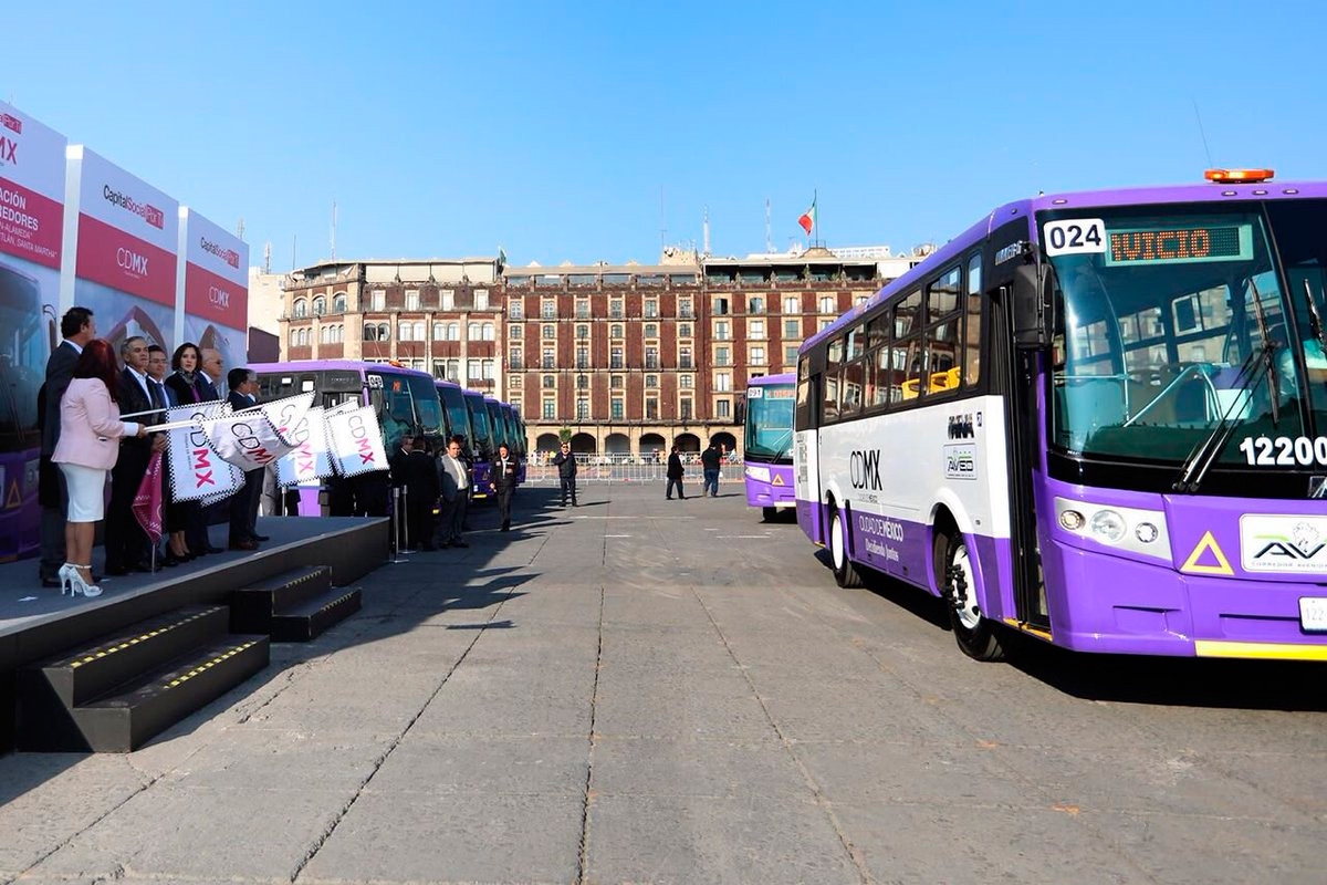 CDMX cuenta con dos nuevas rutas de transporte público