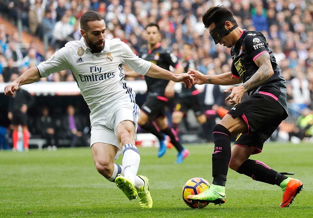 Real Madrid vence 2-0 al Espanyol