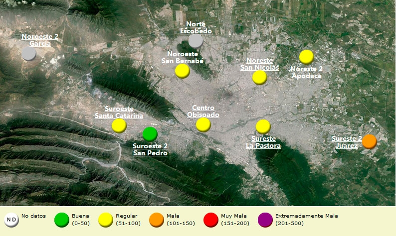 Actualizan sistema de monitioreo ambiental de Nuevo León