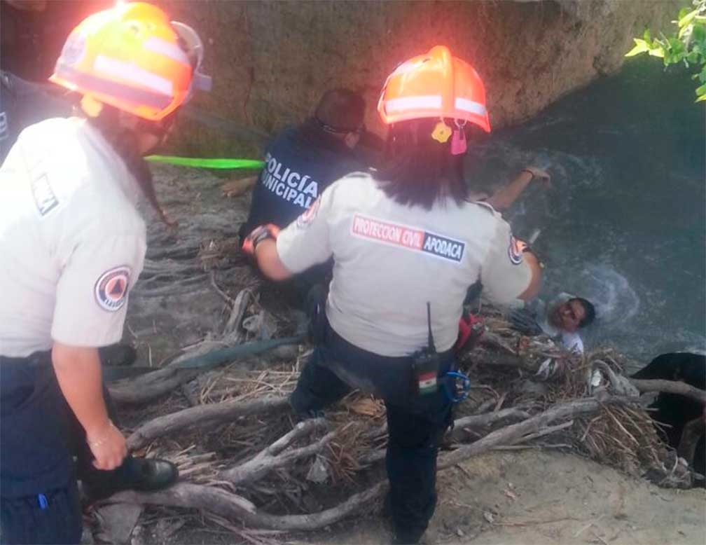 Fallece menor ahogado en río de Apodaca