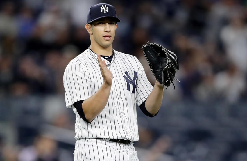 Yanquis manda de regreso a Luis Cessa a sucursal Triple A