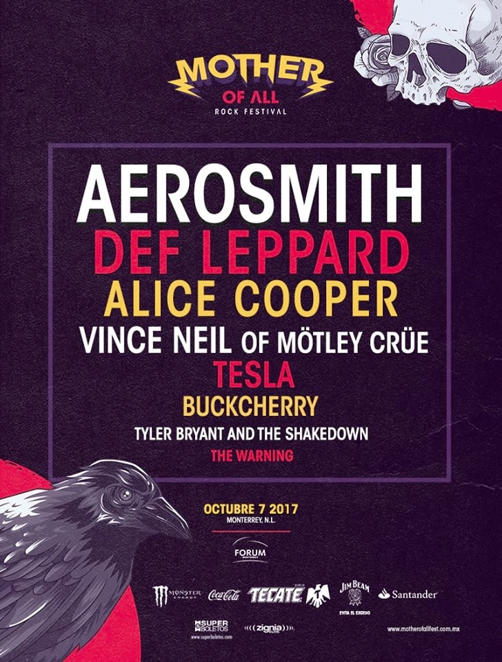 Aerosmith, Def Leppard y más en el Mother of All Festival en Monterrey