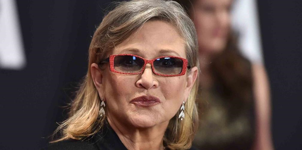 Revela autopsia de Carrie Fisher que tenía cocaína y heroína en su cuerpo
