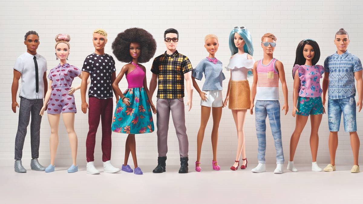 Ken, el novio de Barbie, adopta nuevos colores de piel y tipos de cuerpo