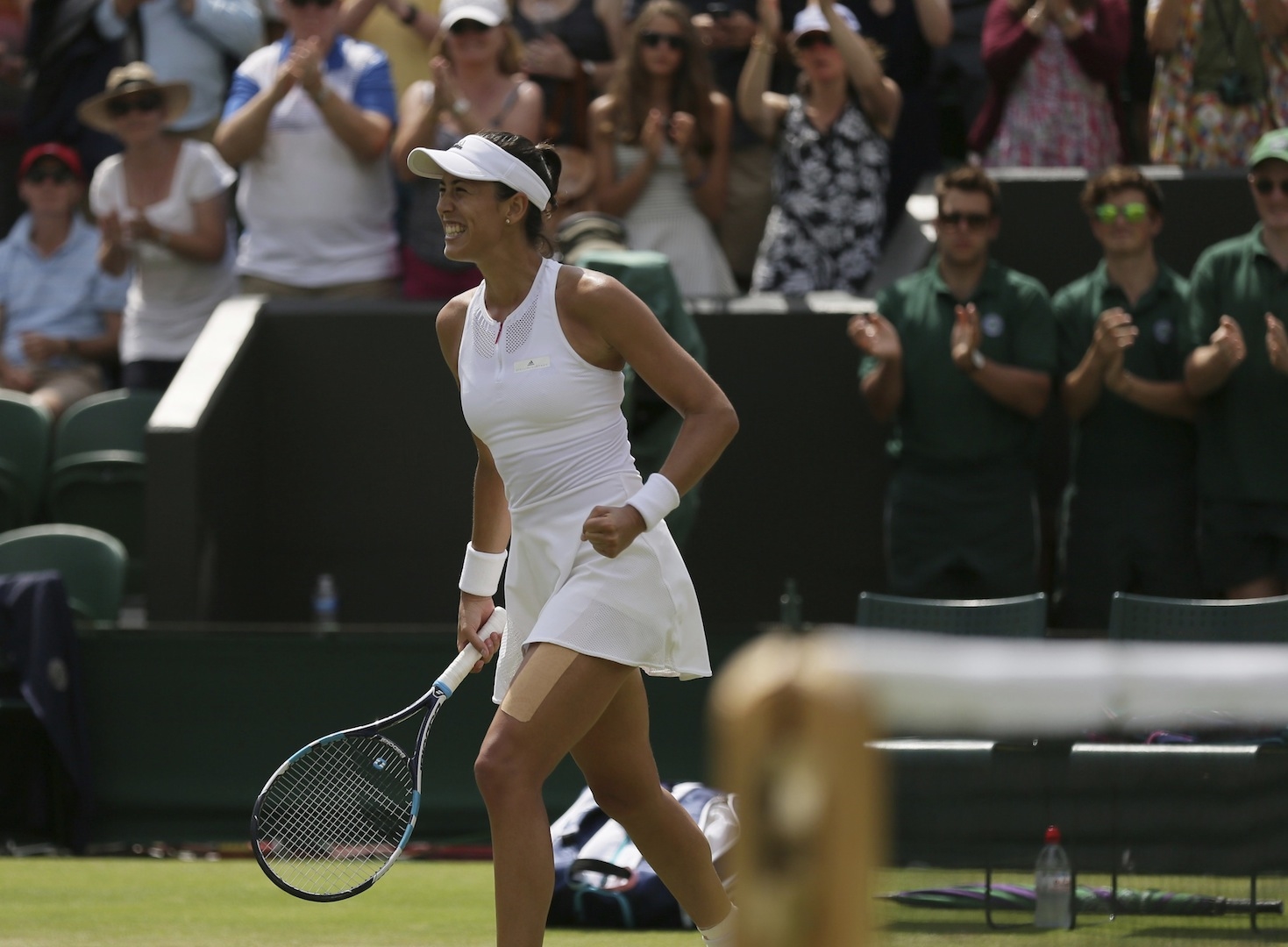 Muguruza elimina a Kerber de Wimbledon