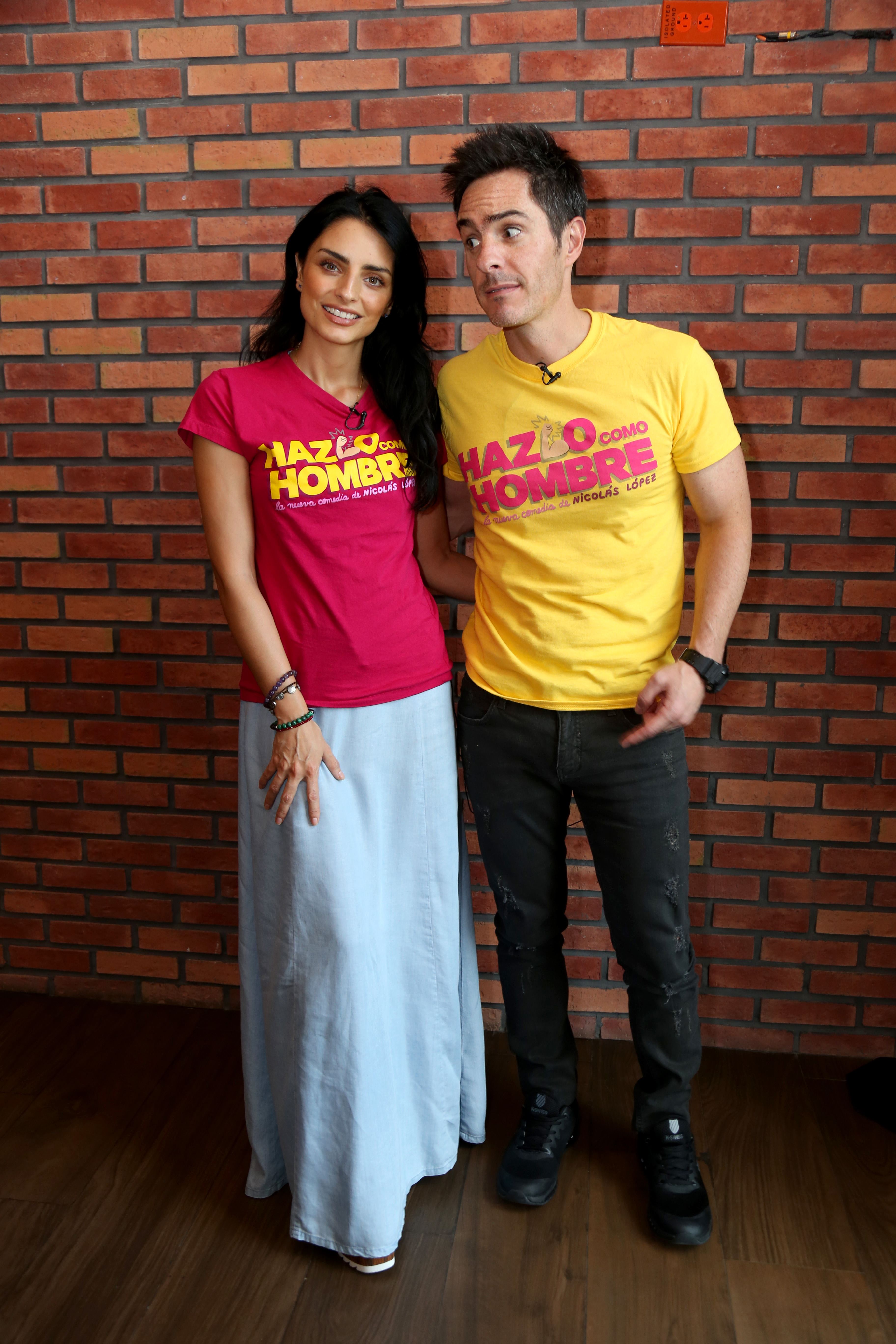 Mauricio y Aislinn, cómplices en la vida y en el set