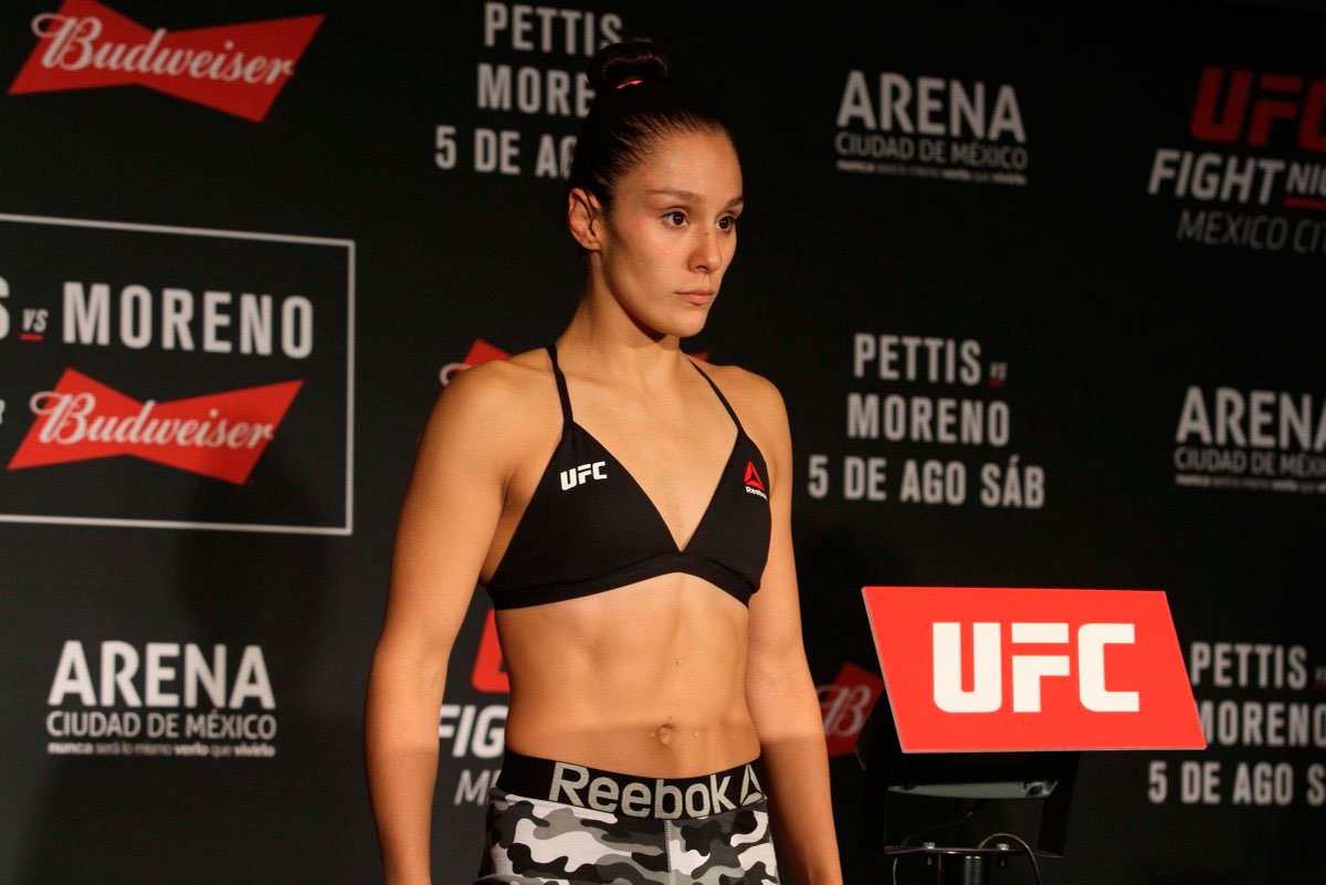 Mexicana Grasso vence a iraquí Markos en función UFC en Arena Ciudad México