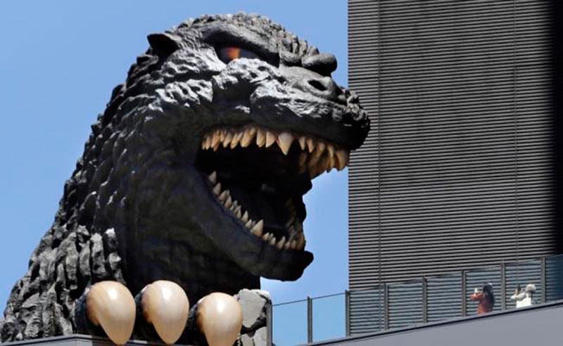 La Ciudad de México le da la bienvenida a Godzilla