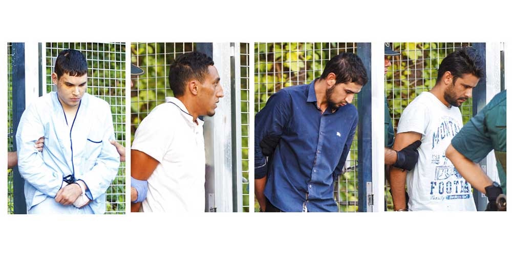 Detenidos por ataques en España declaran ante un juez