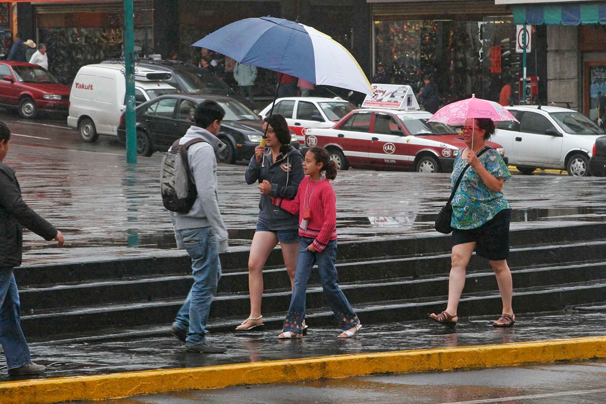 Prevén tormentas intensas en sur y sureste del país
