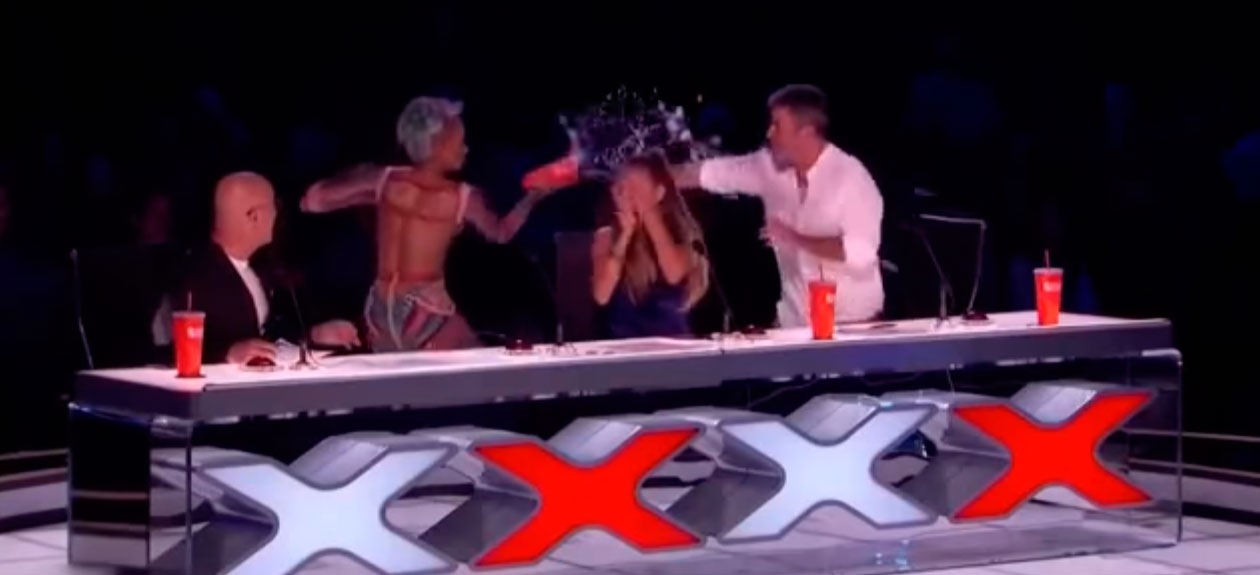 Mel B reaccionó furiosa contra Simon Cowell