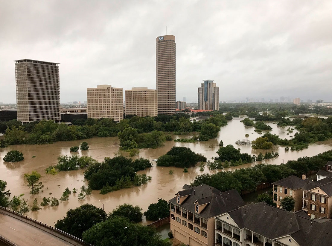 Registra Houston inundaciones catastróficas
