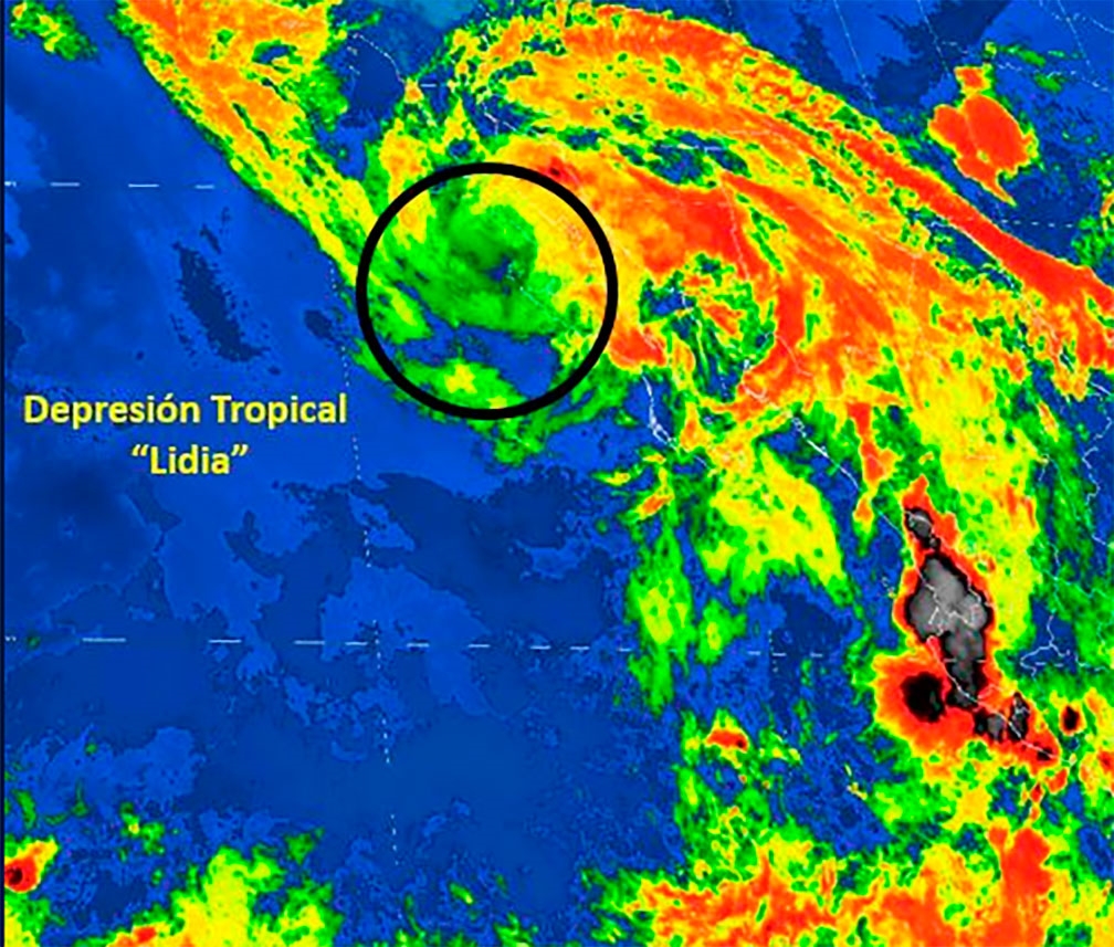 Lidia se reporta como baja presión remanente
