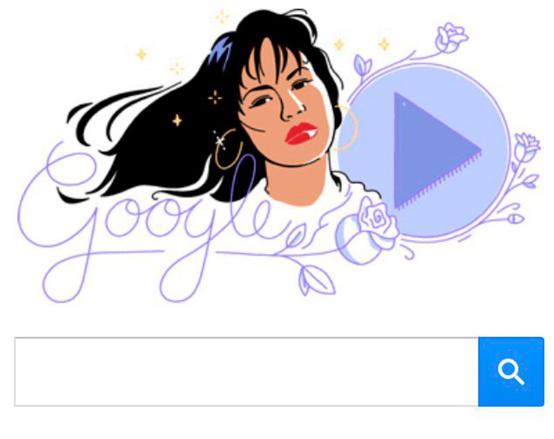 Google recuerda a Selena Quintanilla