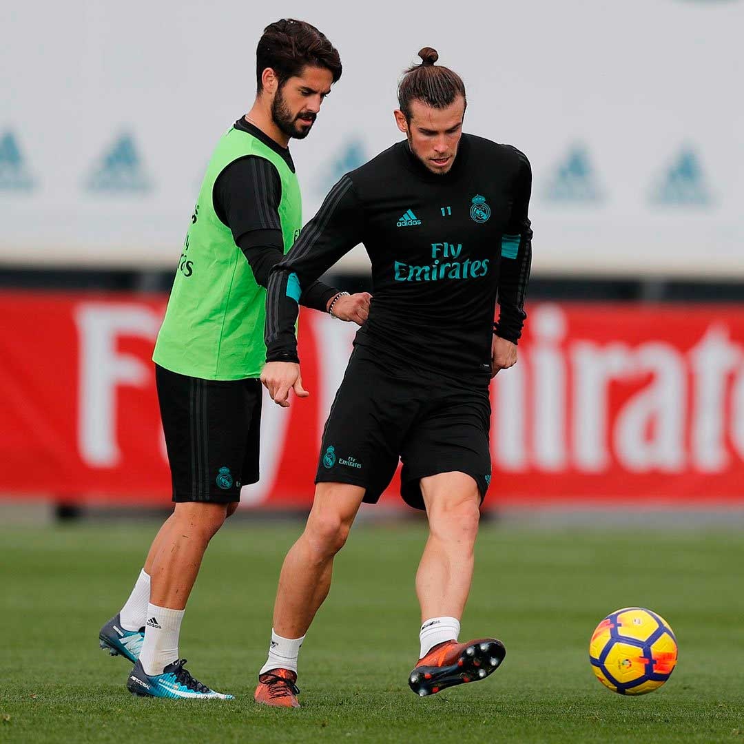 Gareth Bale supera lesión y regresa a entrenar con el Real Madrid