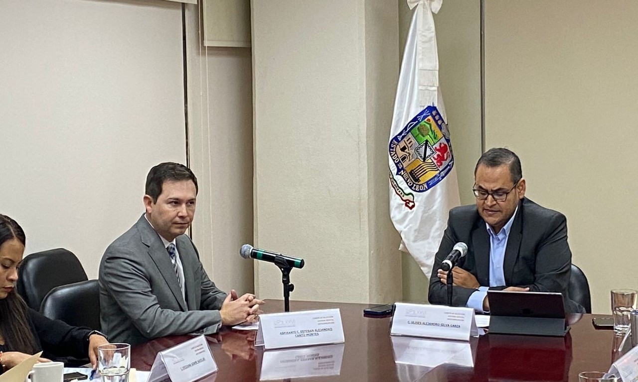 Comparece Esteban Cantú ante Comité de Selección
