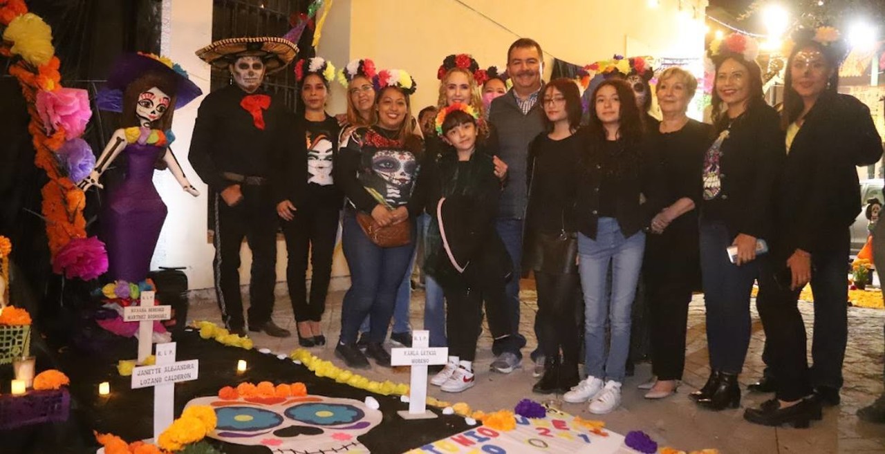 García inicia con éxito Festival de la Catrina