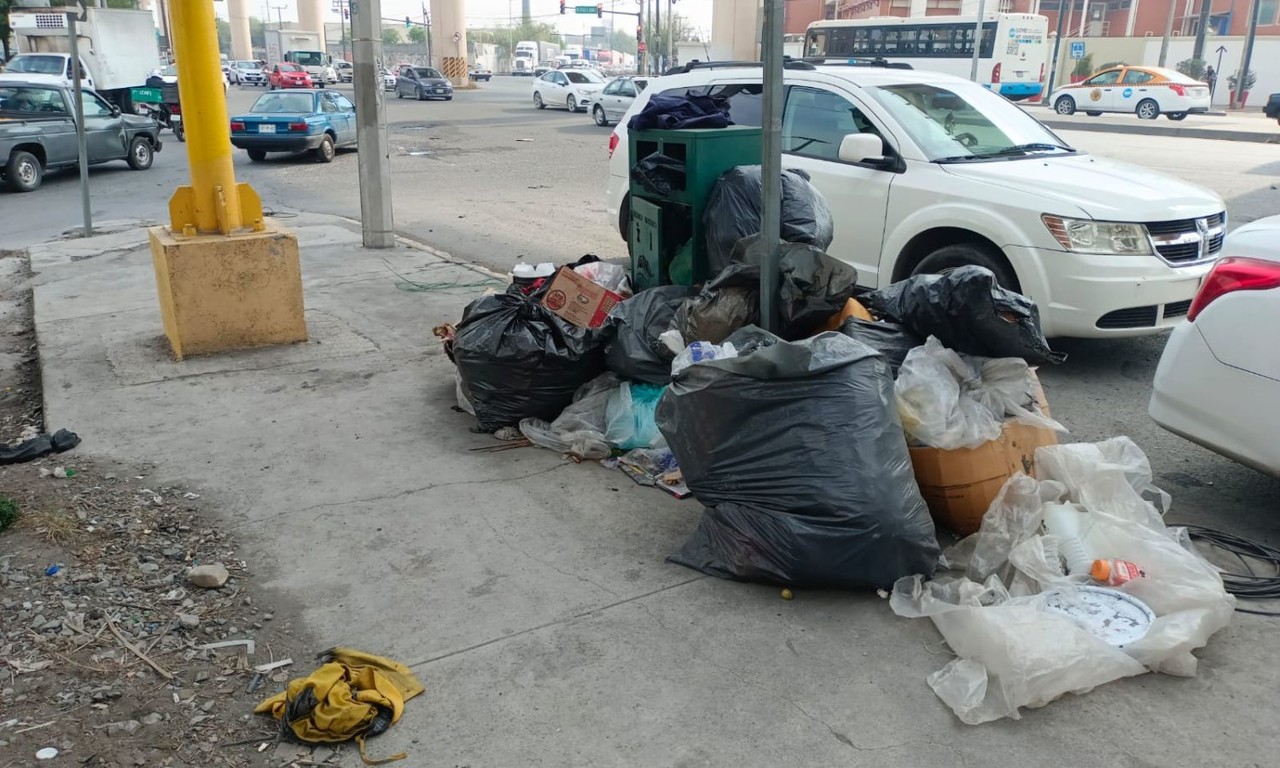 Av. Los Ángeles y Félix U. Gómez lucen en descuido total