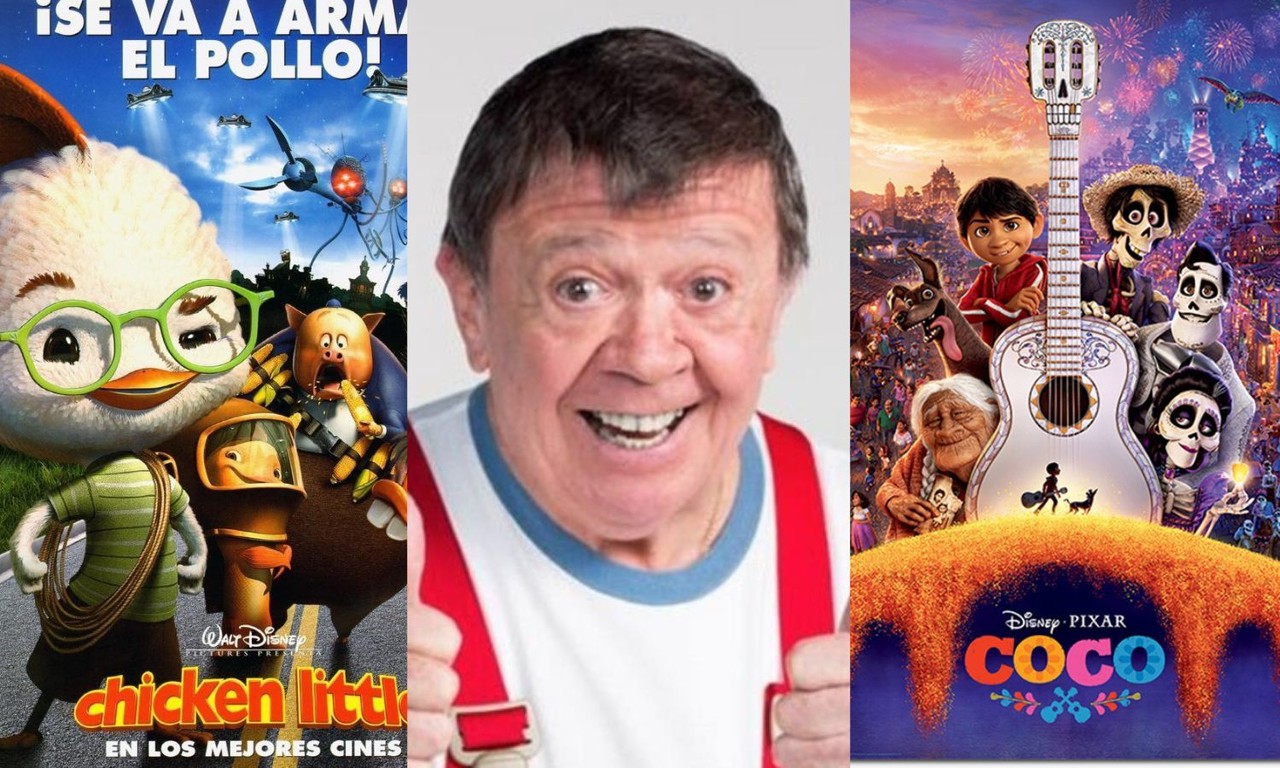 Chabelo prestó su voz para estas películas de Disney