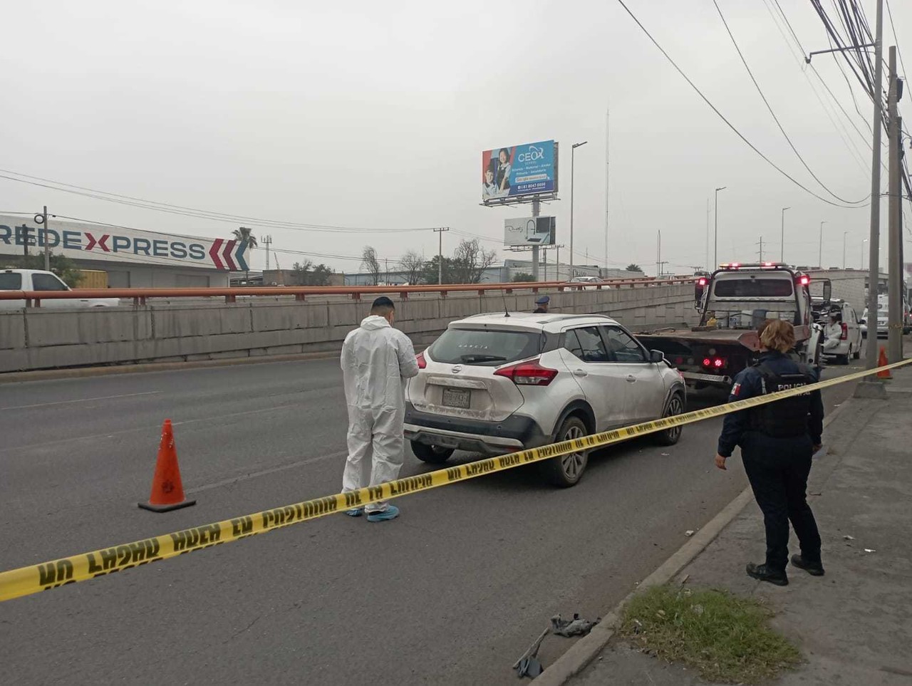 Atropellan a hombre al cruzar avenida Los Ángeles