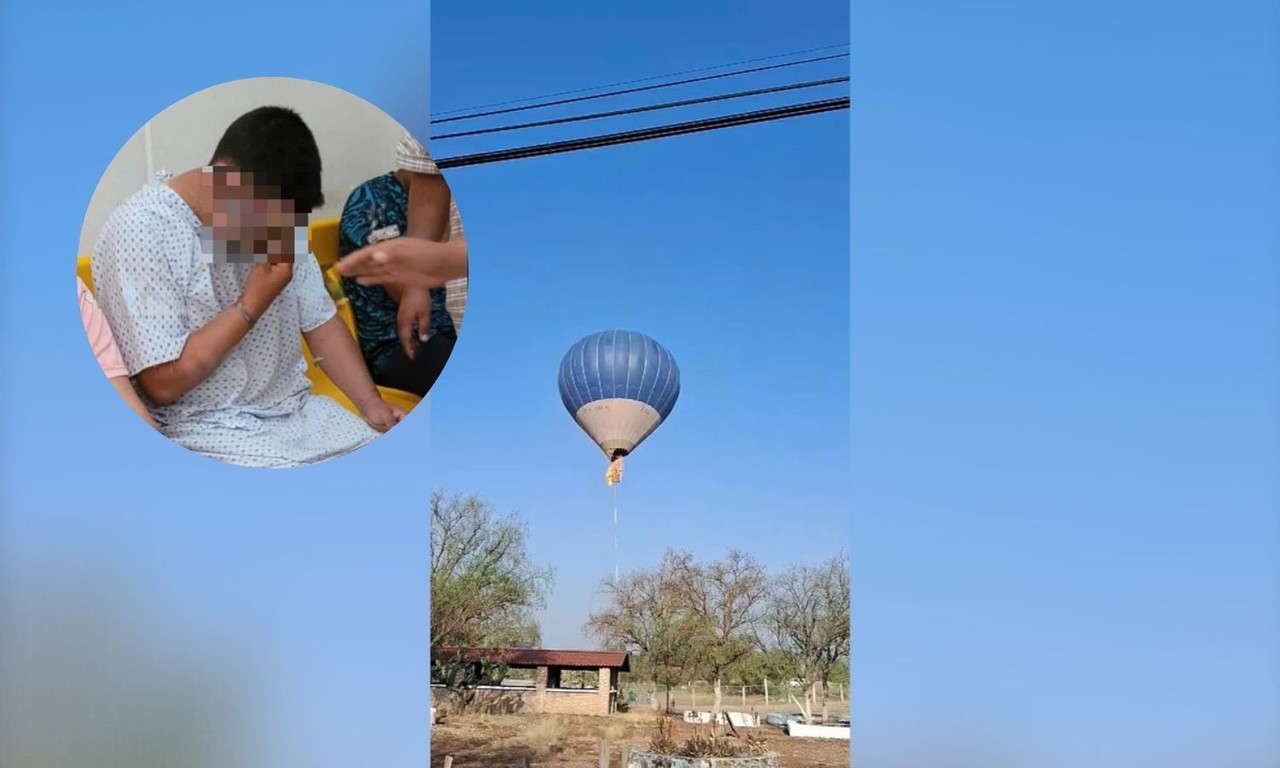 Detienen a piloto de globo aerostático incendiado