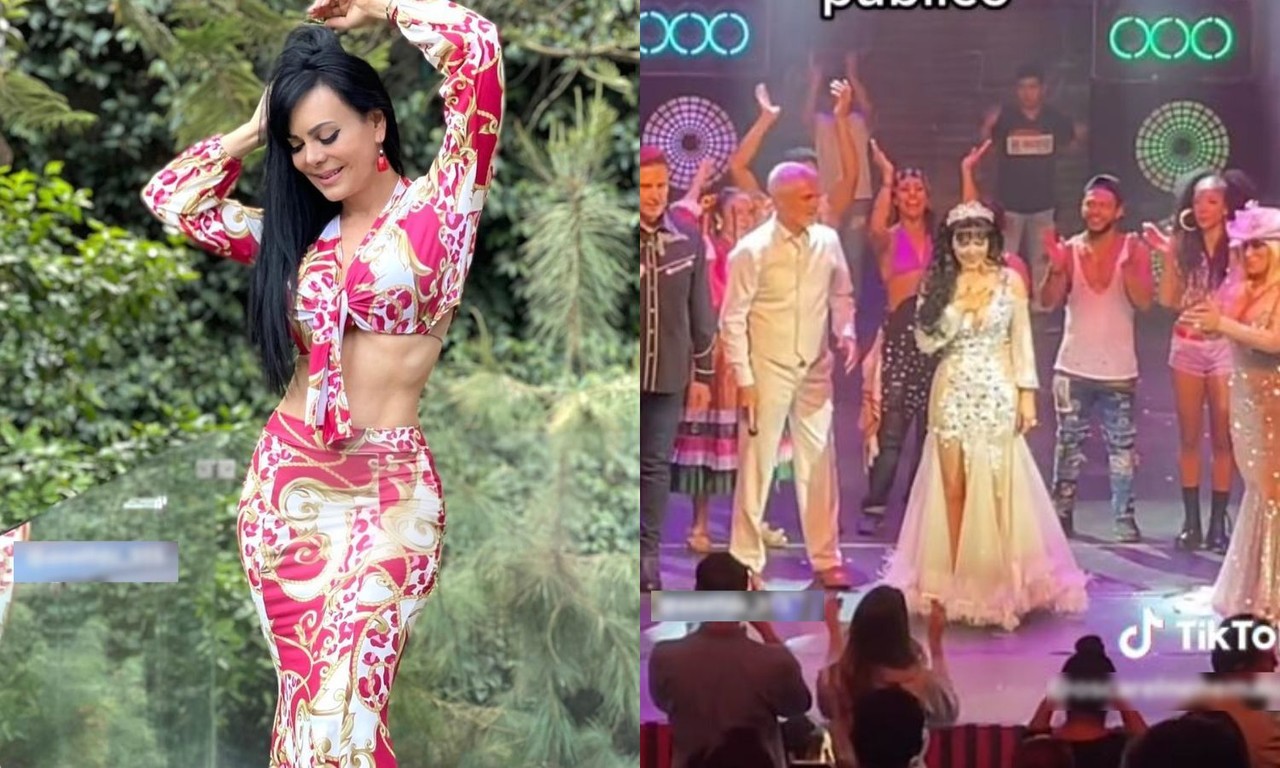Llora Maribel Guardia en su regreso al teatro