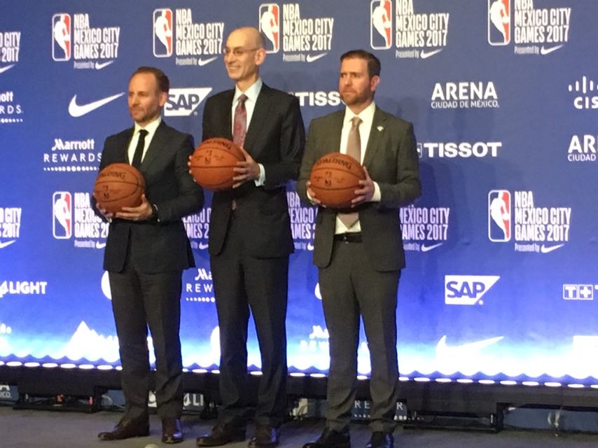 Vibran con duelo de NBA en Arena Ciudad de México
