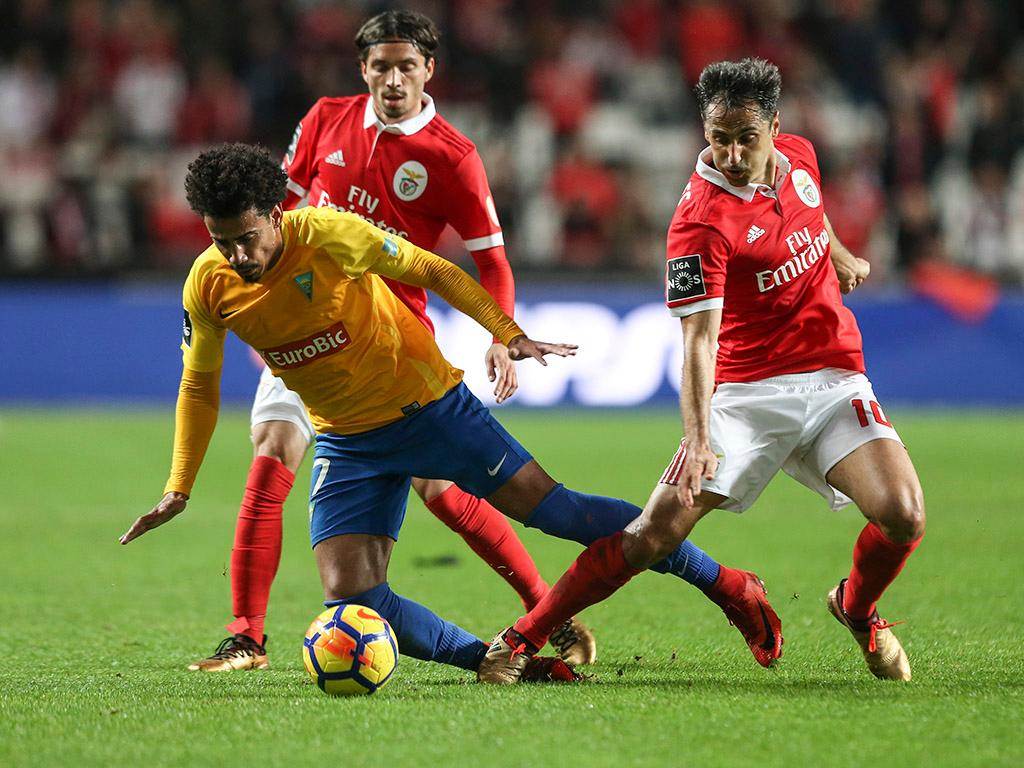 Raúl Jiménez recibe minutos en triunfo del Benfica sobre Estoril