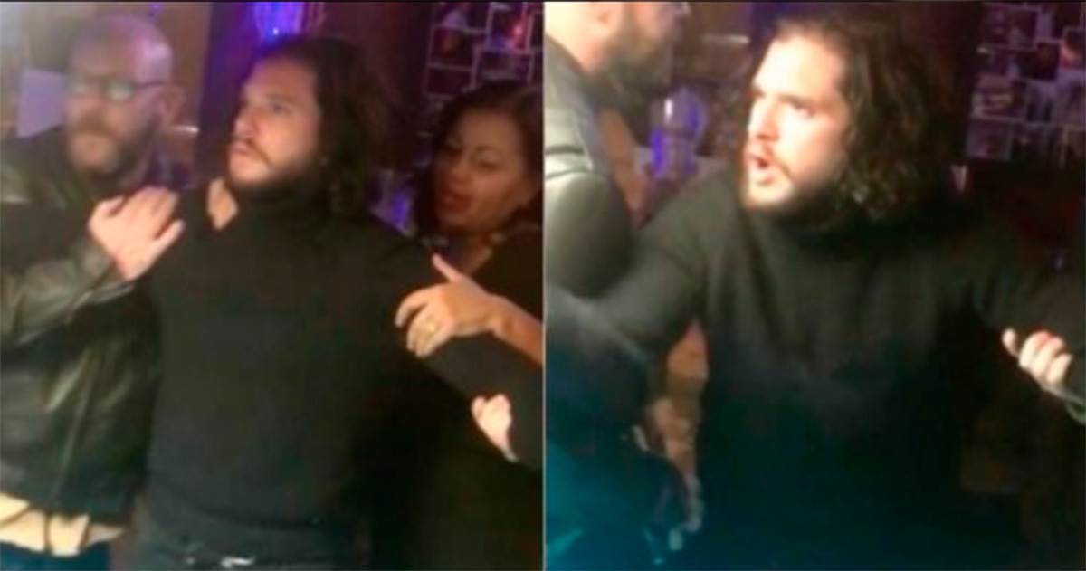 Captan ebrio a Kit Harington de GOT en bar de Nueva York