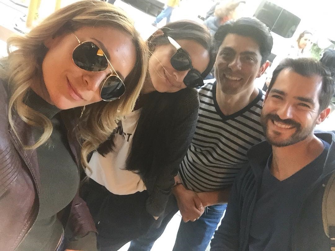 Geraldine Bazán se reúne con un viejo amor