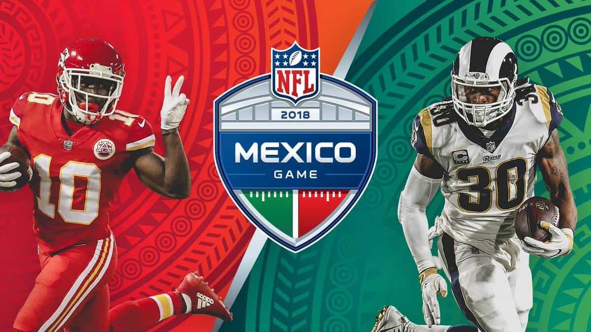 Confirman que Chiefs y Rams jugarán en México el próximo otoño