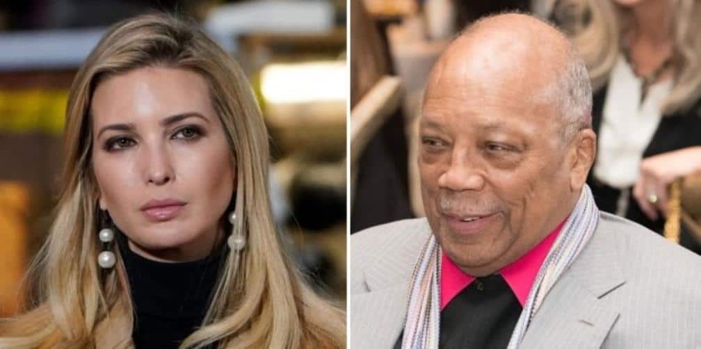 Quincy Jones asegura que salió con Ivanka Trump
