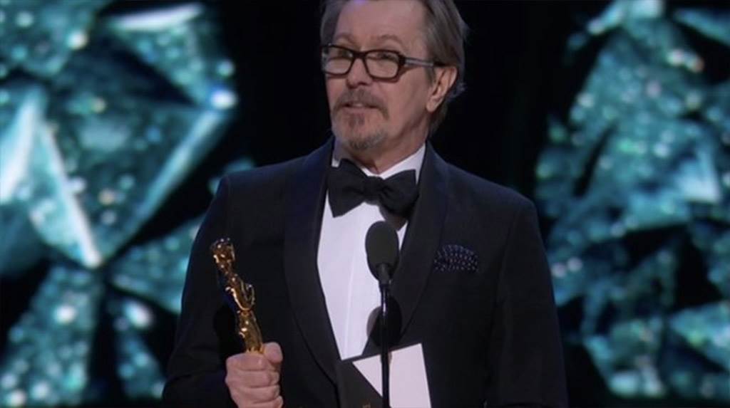 Gary Oldman se lleva el premio a mejor actor por Darkest Hour