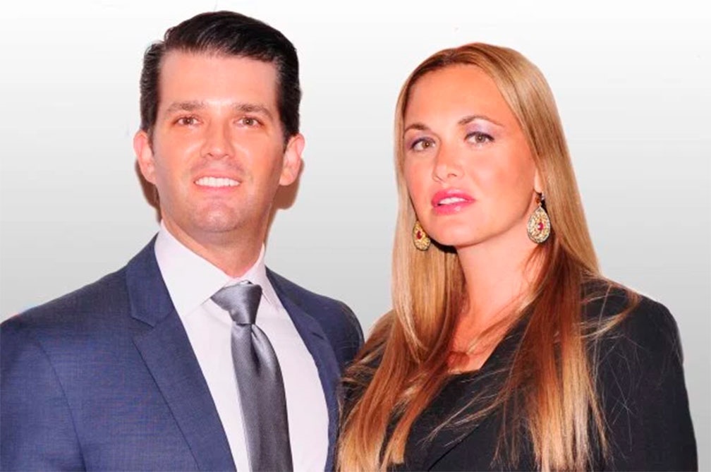 Esposa de Donald Trump Jr. pide el divorcio
