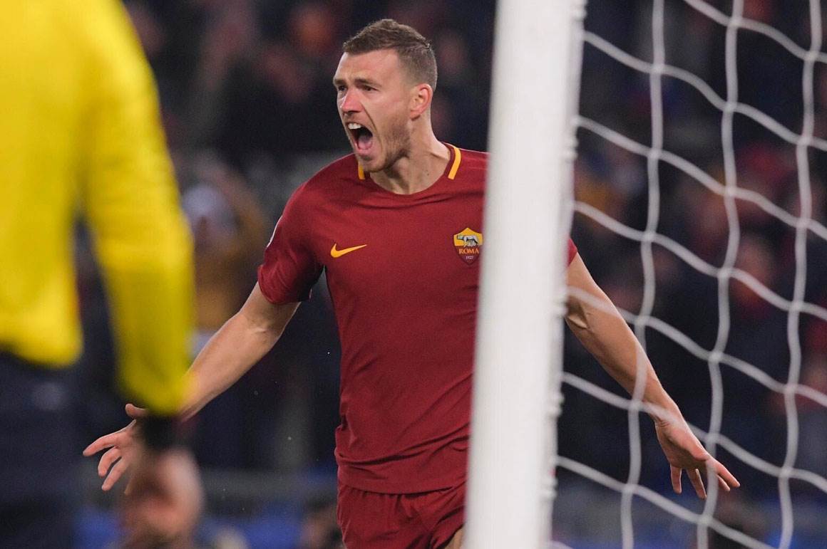 Delantero Dzeko confía en superar eliminatoria ante Barcelona