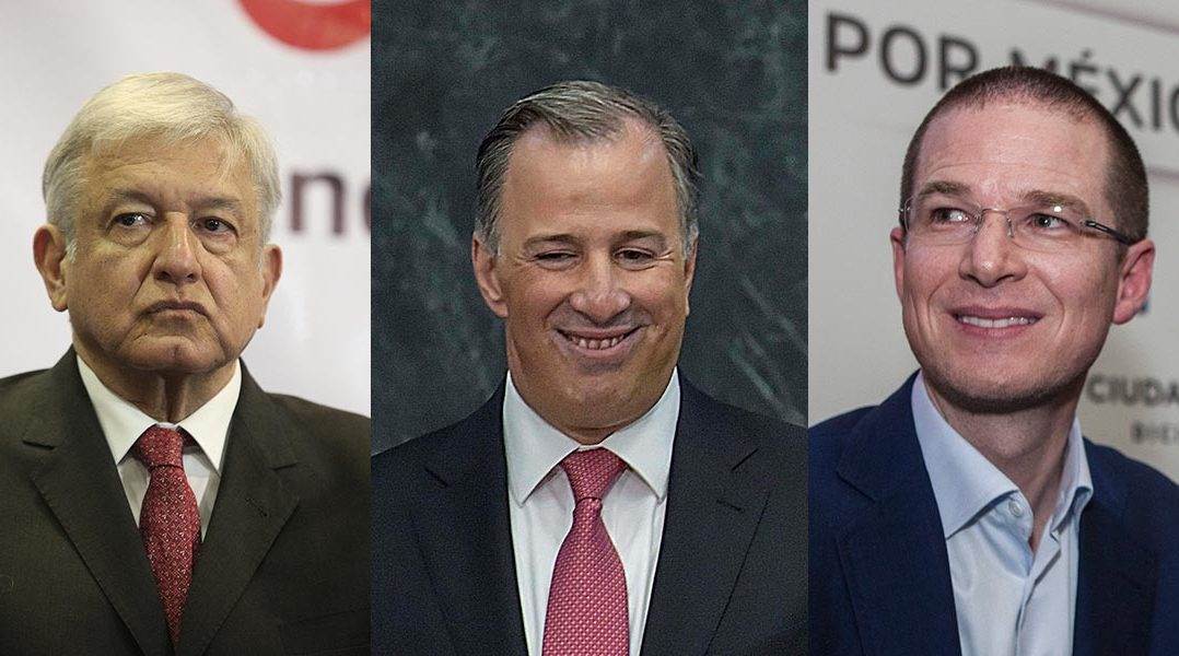 Oficializan registro de Anaya, Meade y AMLO
