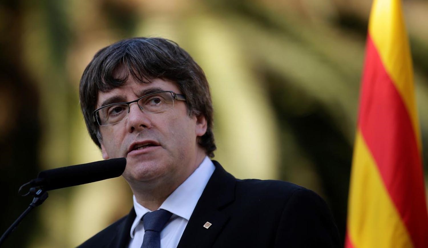 Asegura Puigdemont que resistirá la arbitrariedad del gobierno de España