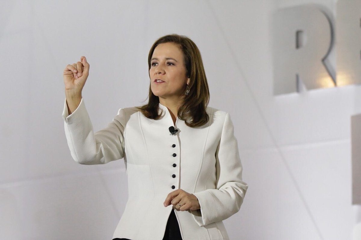 Margarita Zavala no tendrá actividades este domingo, informa su equipo