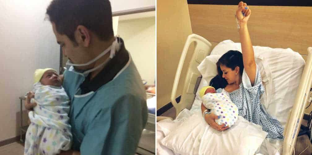 Nace Luis Fernando, hijo de Luis Padua y Lili Martínez