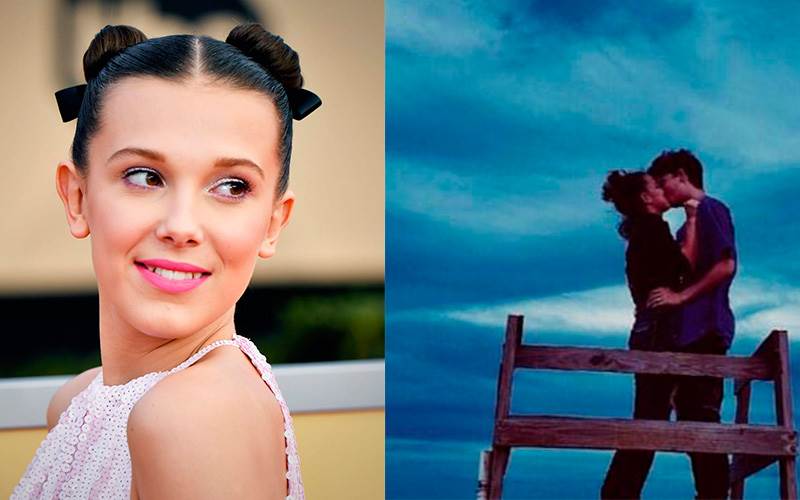 Millie Bobby Brown borra foto besando a su novio tras críticas
