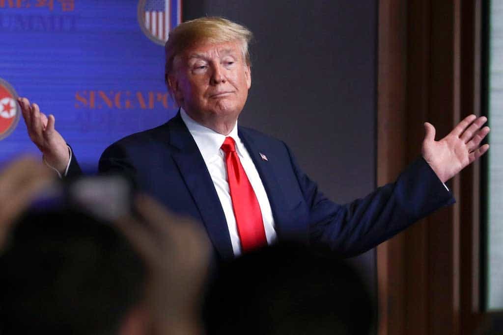 Ya no hay amenaza nuclear de Corea del Norte: Trump