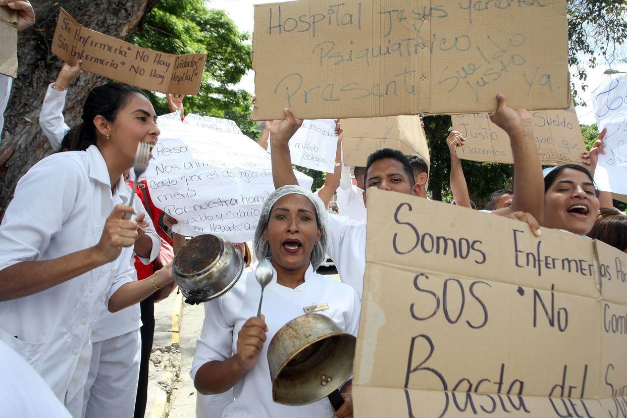 Crisis hospitalaria en Venezuela empeora a un mes del paro