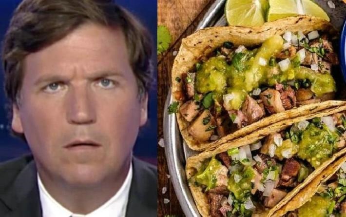 Presentador asegura que los tacos son de EU