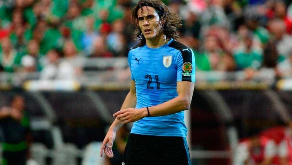 Edinson Cavani descartado para enfrentar partido amistoso con México