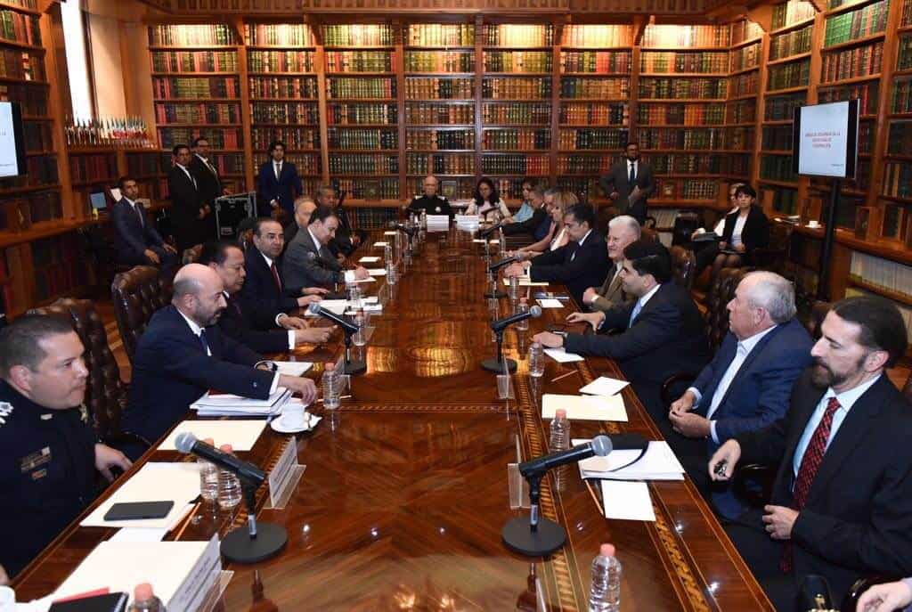 Navarrete Prida y Durazo comienzan transición en materia de seguridad
