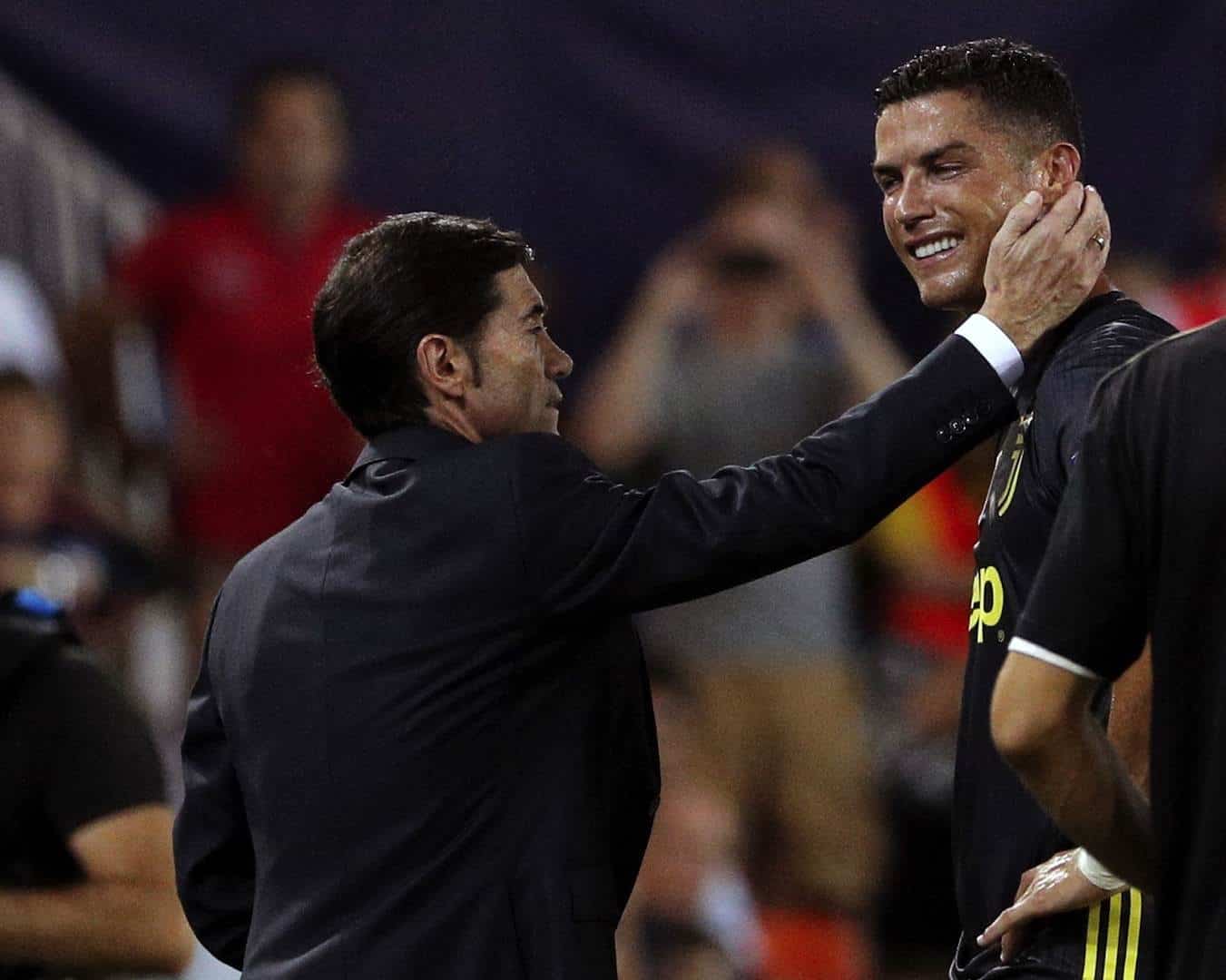 Expulsan a Cristiano Ronaldo en su debut con la Juve en Champions