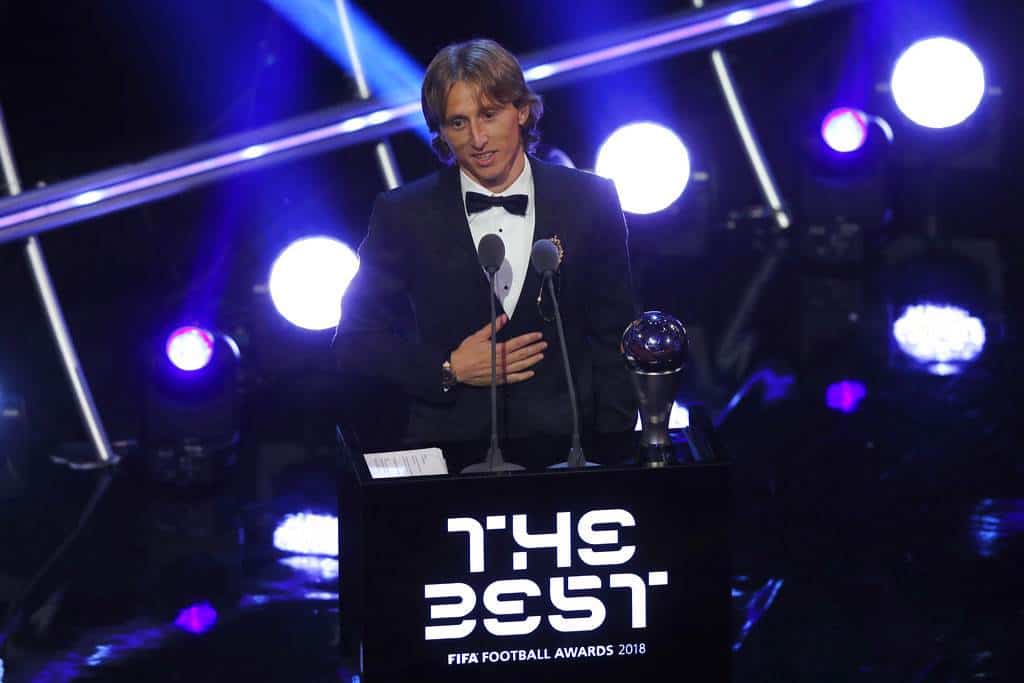 Luka Modric es el nuevo ´The Best´ de FIFA; destrona a Cristiano